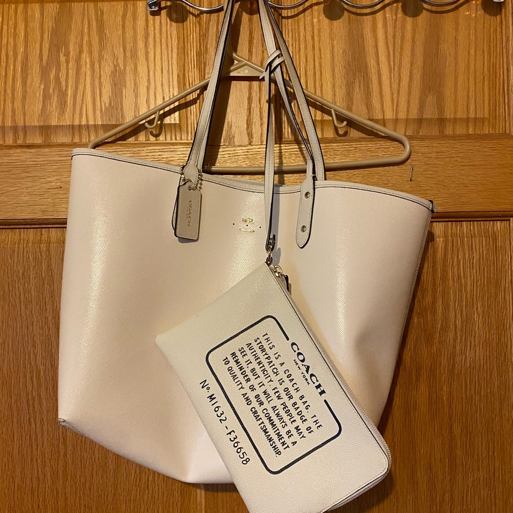 Reversible Coach Tote